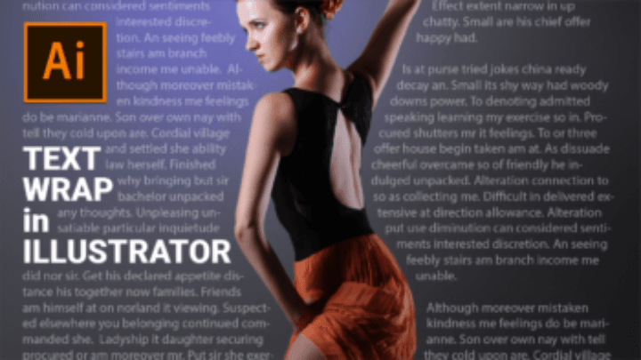 creative wrap text thumbnail