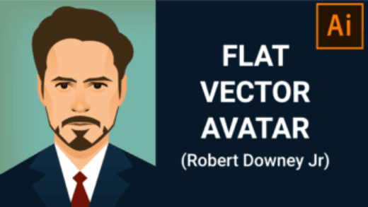 flat vector avatar thumbnail