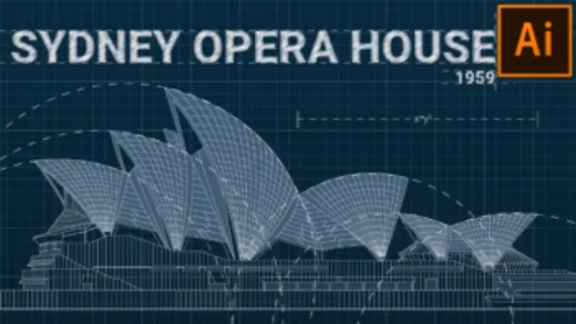 opera house blueprint thumbnail